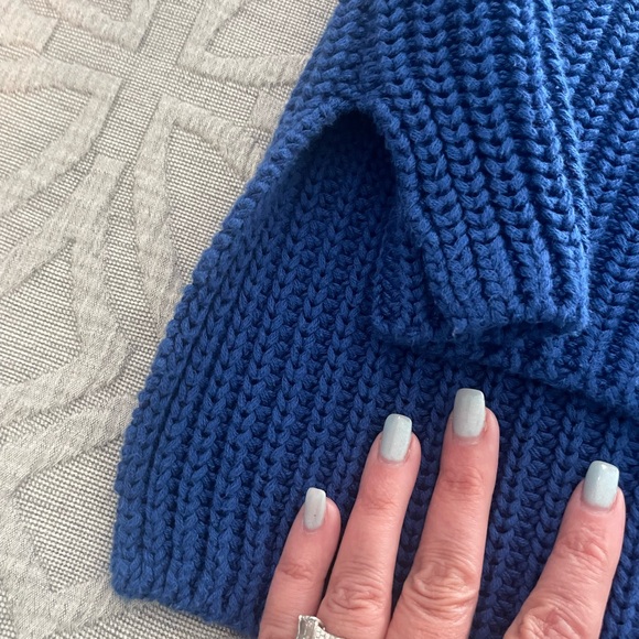 525 America Stella Pullover Sweater in Blue Jeans - Picture 7 of 8